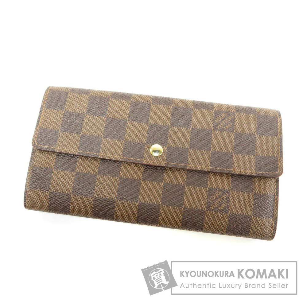 Louis Vuitton Portefeuille Sarah Long Wallet Damier Canvas